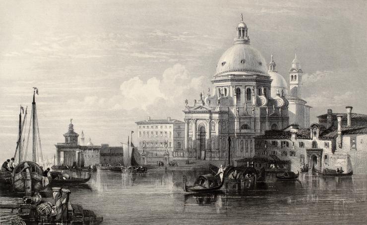 Vistas de Venecia en 1846