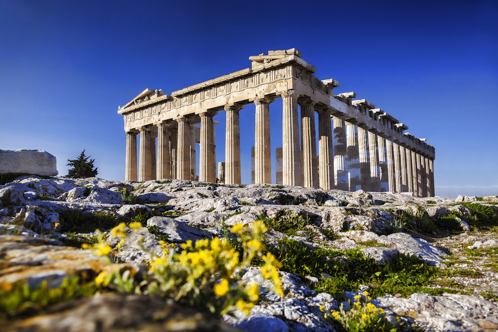 El Partenón en la Acrópolis - Atenas