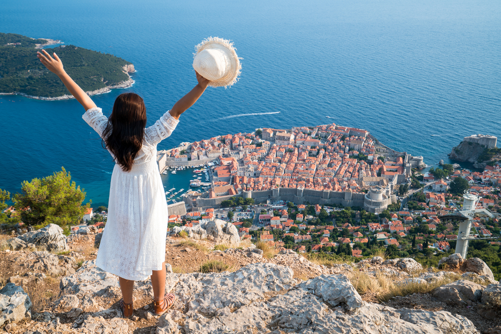 Vistas desde el mirador de Dubrovnik