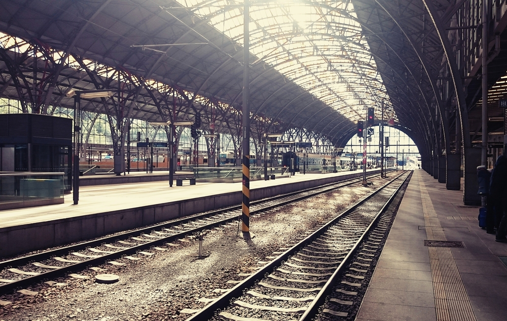 Estación de trenes, Praga