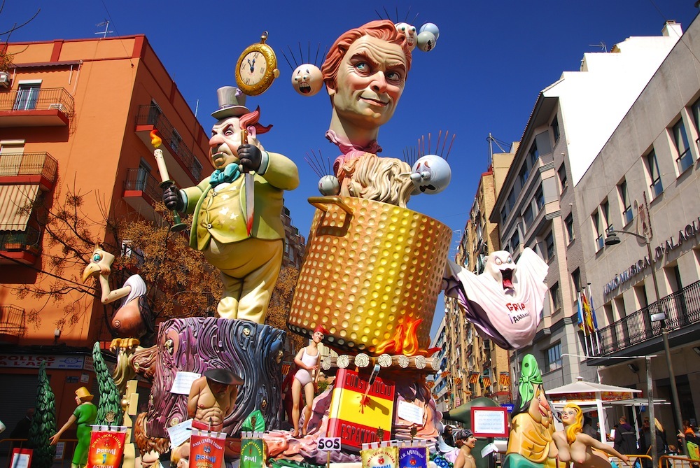 fallas valencia