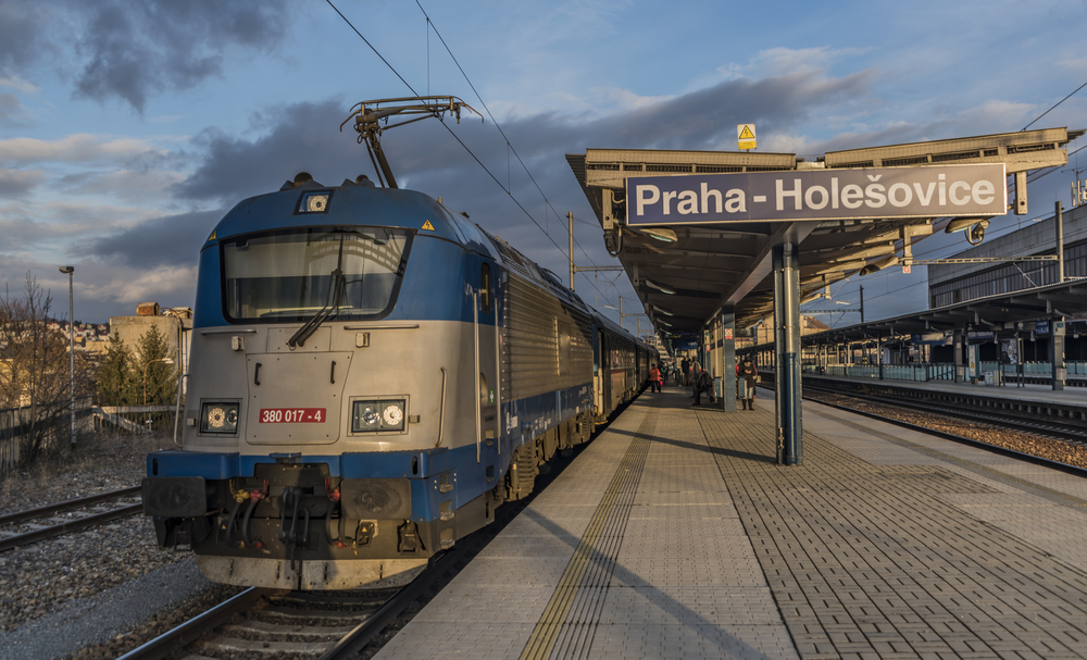 Estación de tren de Praga Holesovice