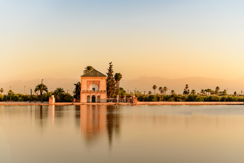 Jardines de la Menara en Marrakech