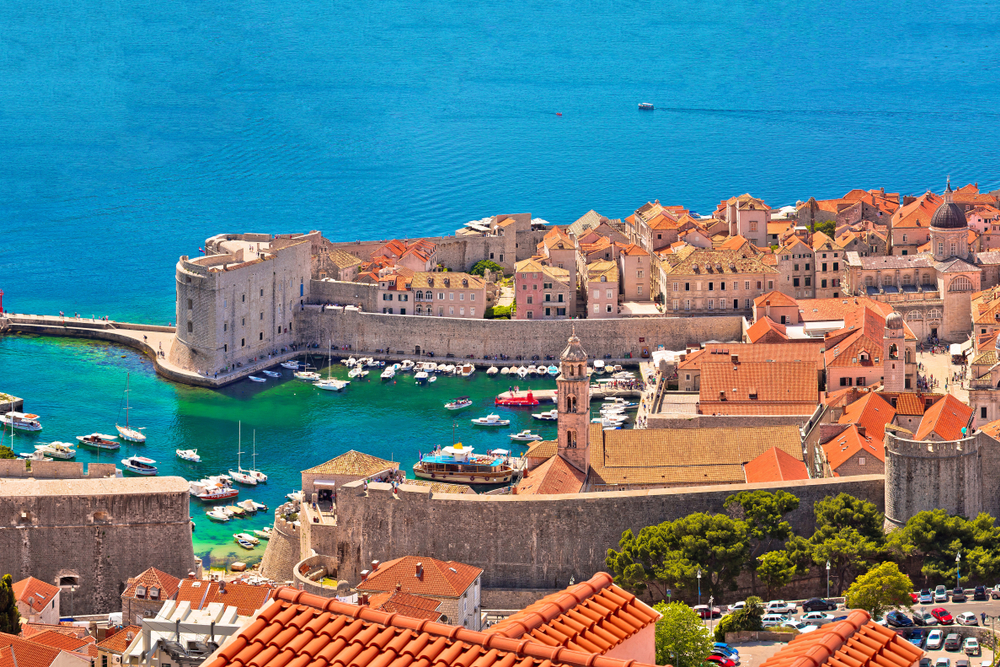 Vistas de la muralla de Dubrovnik