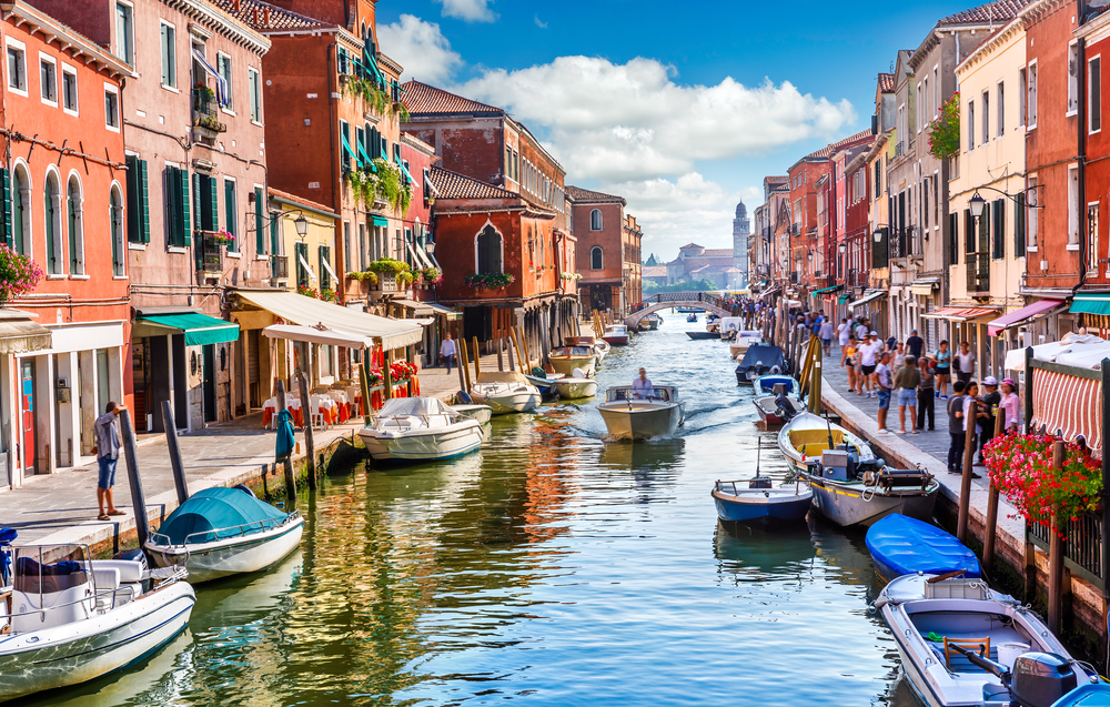 Canales en Murano