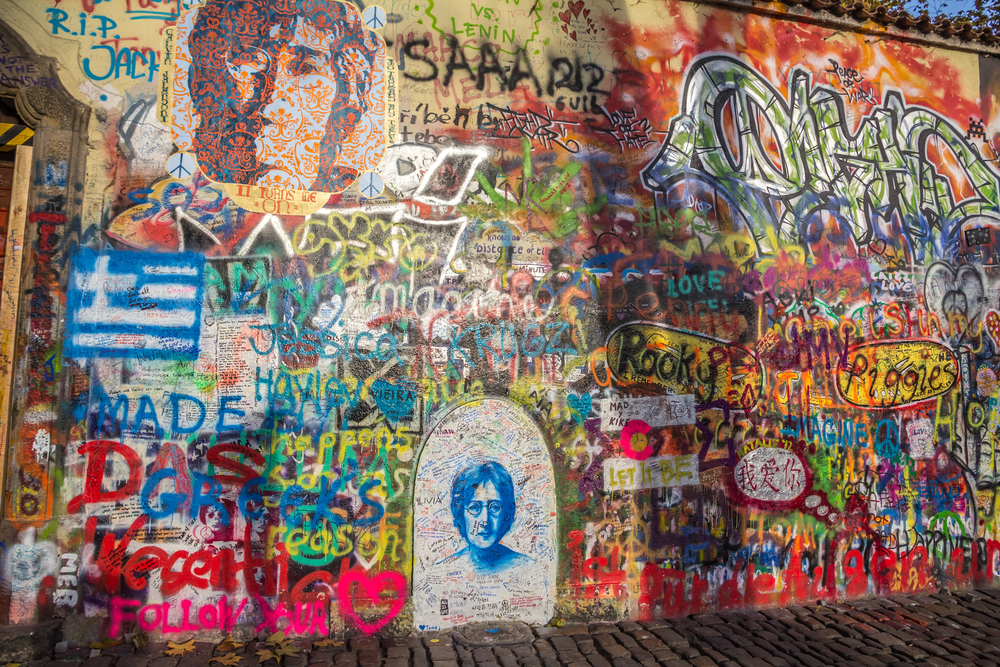 Muro de John Lennon, isla de Kampa