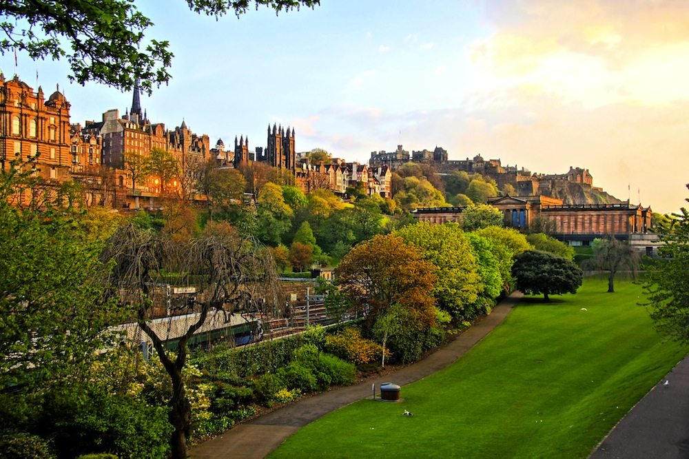 princes street garden princes street garden