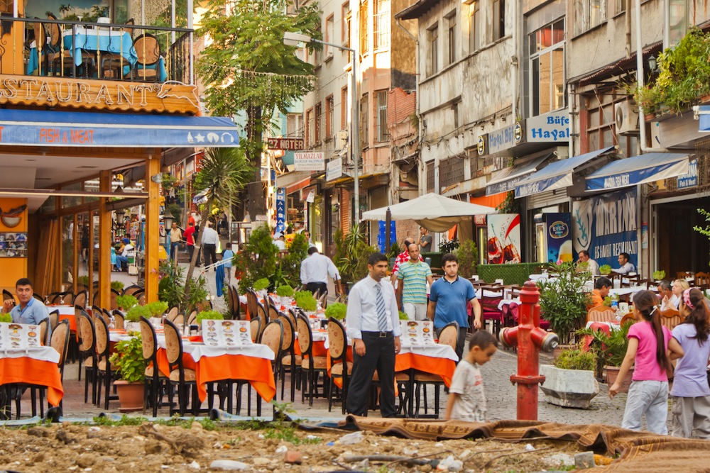 Restaurante en Estambul