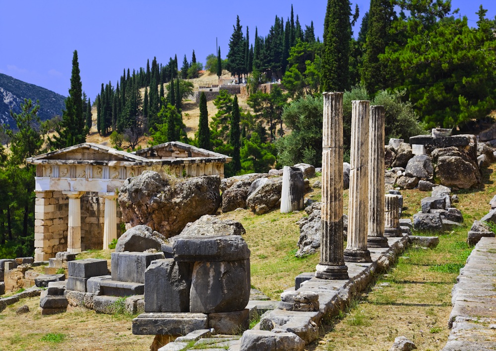 Ruinas de Delfos 