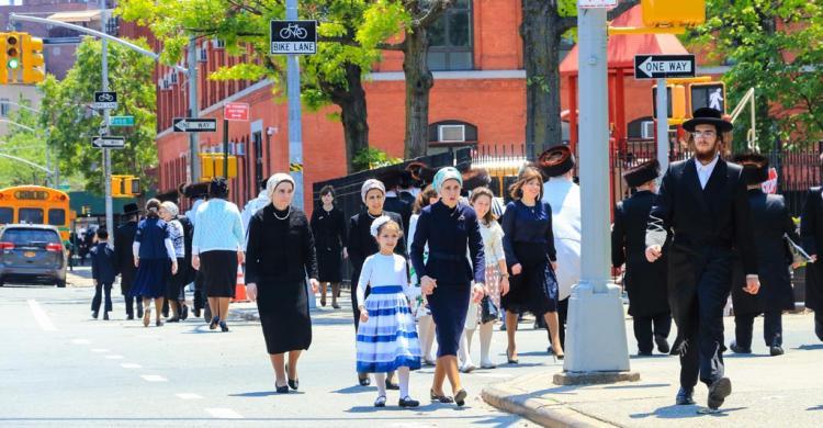 Barrio judío en Brooklyn