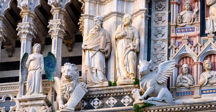 Fachada del Duomo de Siena