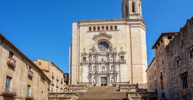 Escaleras de la Catedral de Girona