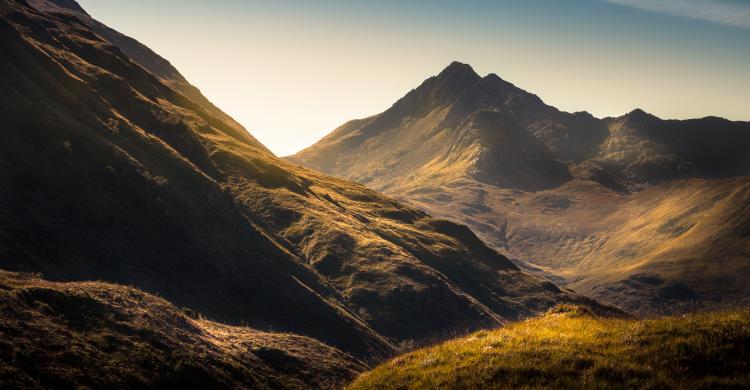 Montañas de Highlands, Escocia