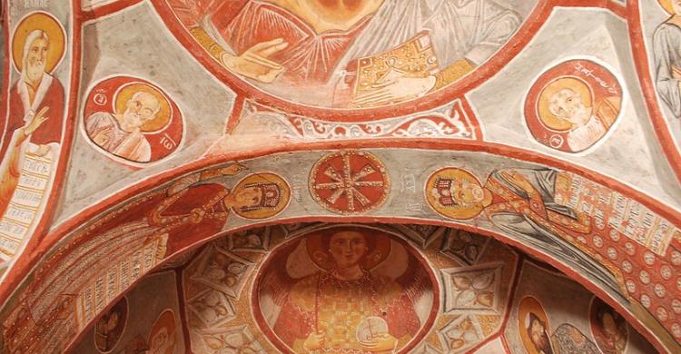 Pintura bizantina en Capadocia