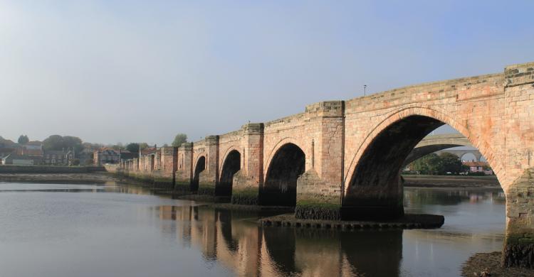 Puente viejo de Berwick-upon-tweed
