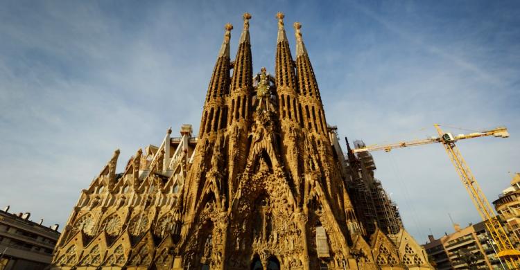 Sagrada Familia de Gaudí, en Barcelona