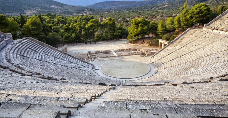 Anfiteatro en Epidauro