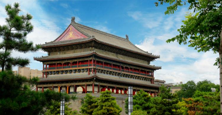 Torre del tambor de la Muralla de Xi'an