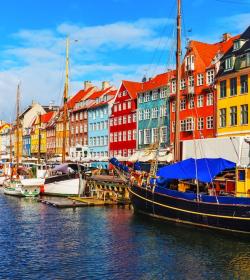 Casas y barcos en Copenhague Casas Copenhague