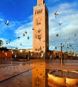 Mezquita Kutubía en Marrakech Mezquita Kutubía Marrakech