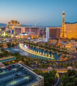Vista panorámica de Las Vegas Vista panorámica de Las Vegas