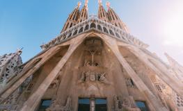 Fachada de la Pasión de la Sagrada Familia Fachada de la Pasión de la Sagrada Familia