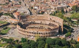 Vistas del Coliseo de Roma Vistas del Coliseo de Roma