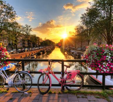 Atardecer en Ámsterdam Atardecer en Ámsterdam