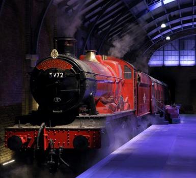 El verdadero Hogwarts Express utilizado en la Película El verdadero Hogwarts Express utilizado en la Película