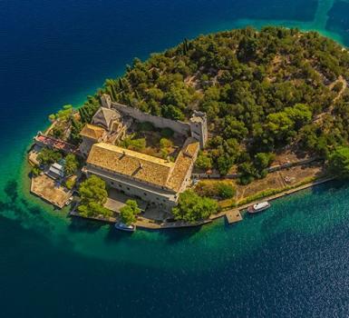 Monasterio de Santa María en Mljet Monasterio de Santa María en Mljet