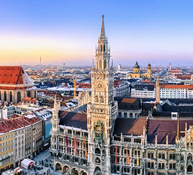 Marienplatz, Plaza central Marienplatz, Plaza central