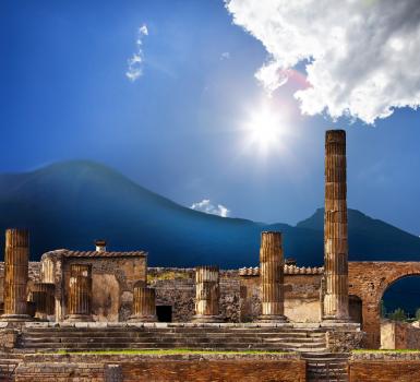 Foro de la ciudad romana de Pompeya Foro de la ciudad romana de Pompeya