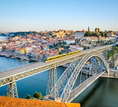 Puente Don Luis I en Oporto Puente Don Luis I en Oporto