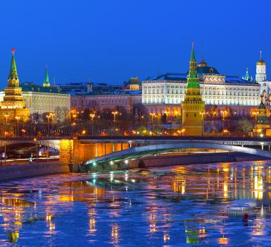 Vistas desde el río Moscova Vistas desde el río Moscova