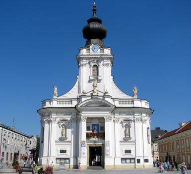 Basílica de la Presentación de la Santísima Virgen, en Wadowice Basílica de la Presentación de la Santísima Virgen, en Wadowice