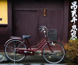 transporte bicileta japon