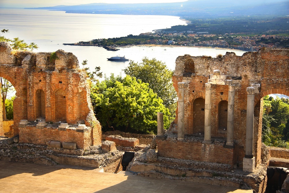 Ruinas Taormina Sicilia