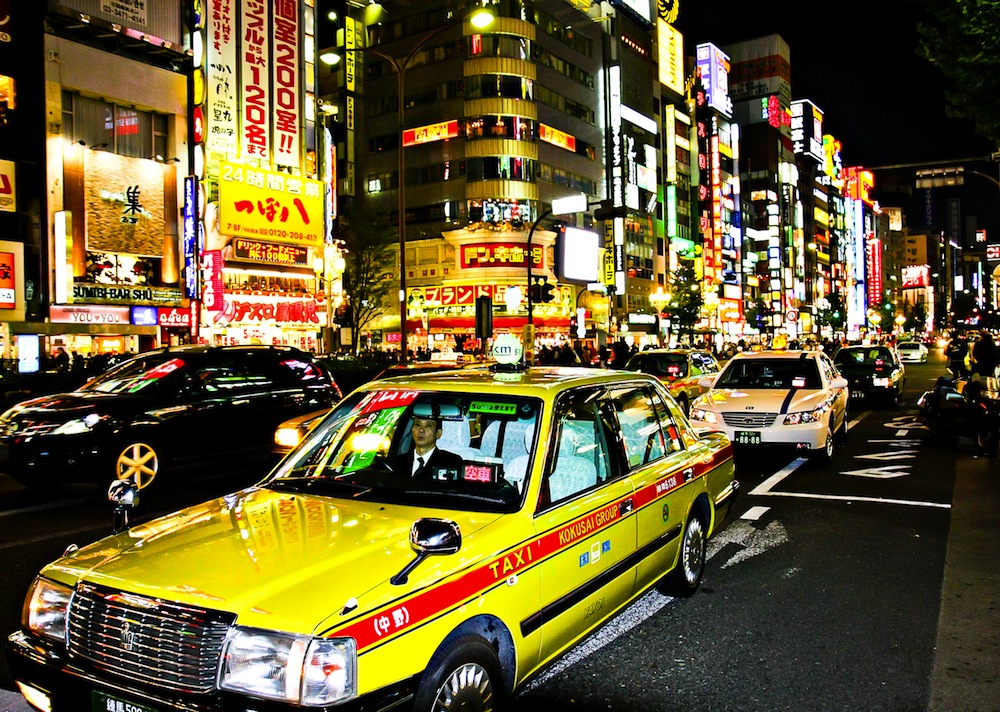 taxi japon