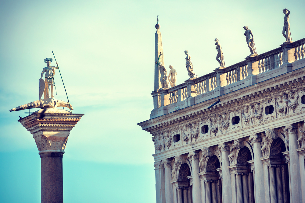 Columna de Teodoro en San Marcos de Venecia