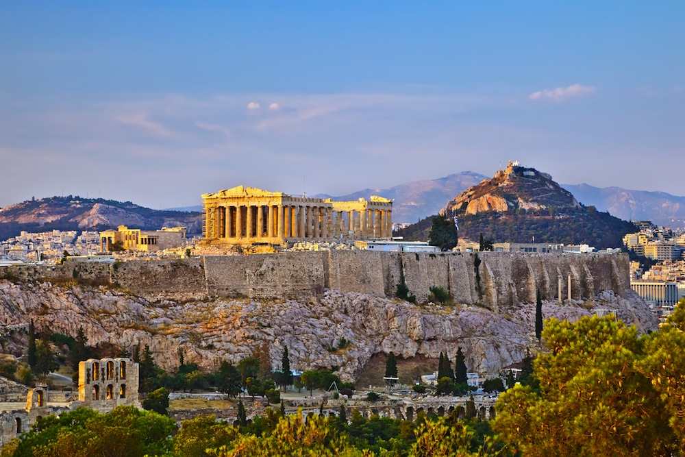 Historia de Atenas Acropolis