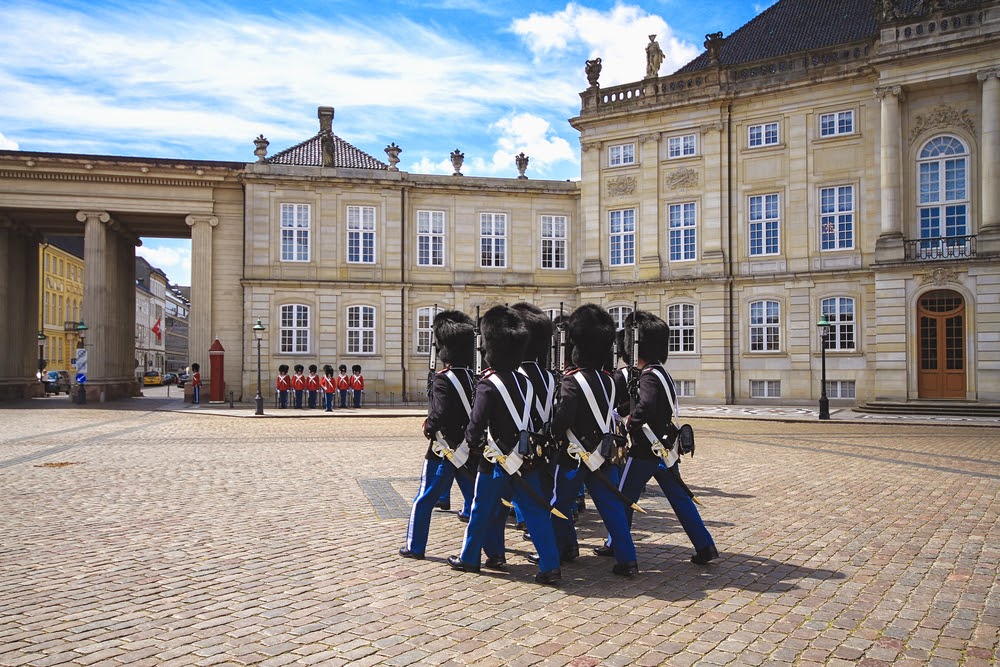 Palacio de Amalienborg, en Copenhague