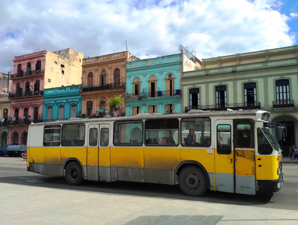 Autobús en La Habana