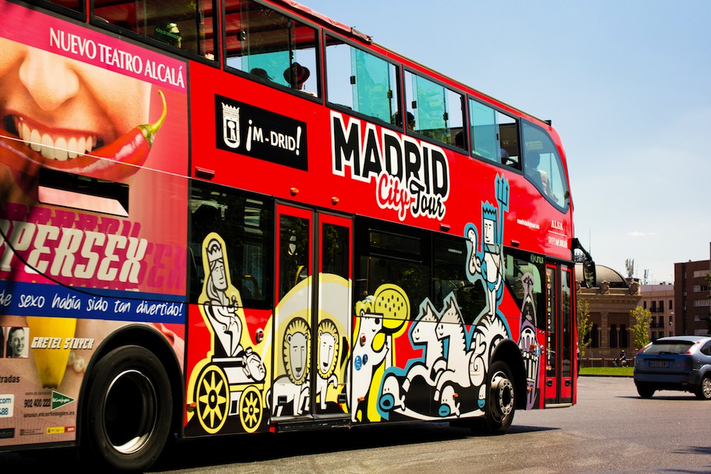 Autobús turístico Madrid