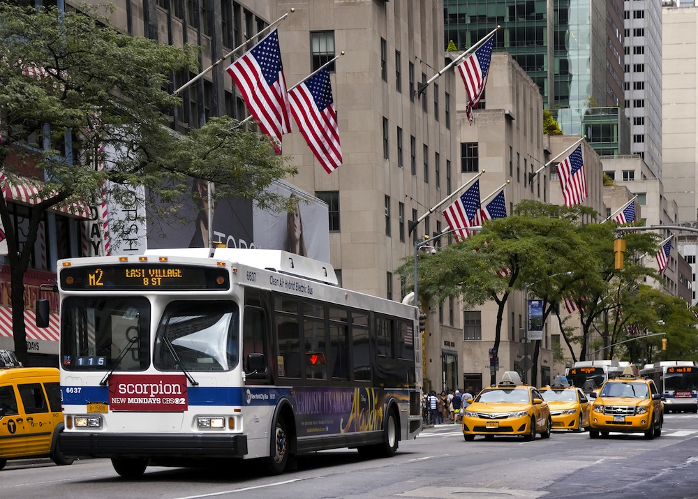 autobus urbano nyc