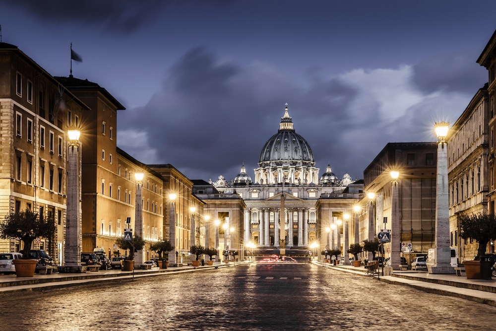 BasÃ­lica de San Pedro, desde las calles del Vaticano