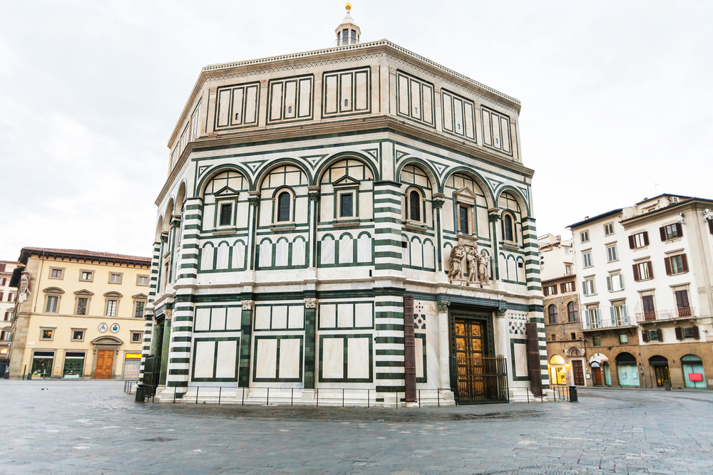 Baptisterio de Florencia en la Plaza de San Giovanni