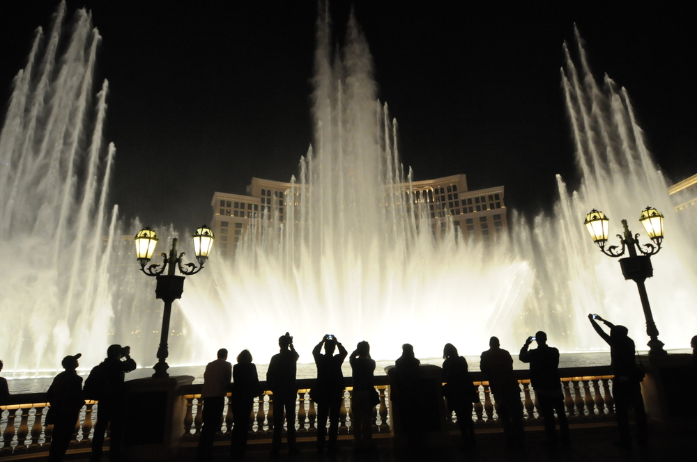 Show de las fuentes del Bellagio - Las Vegas