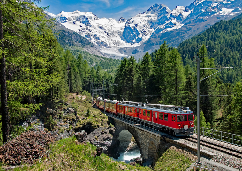 Bernina Exprés desde Milán