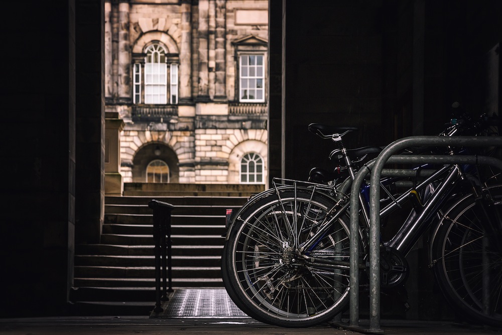 bicicleta edimburgo