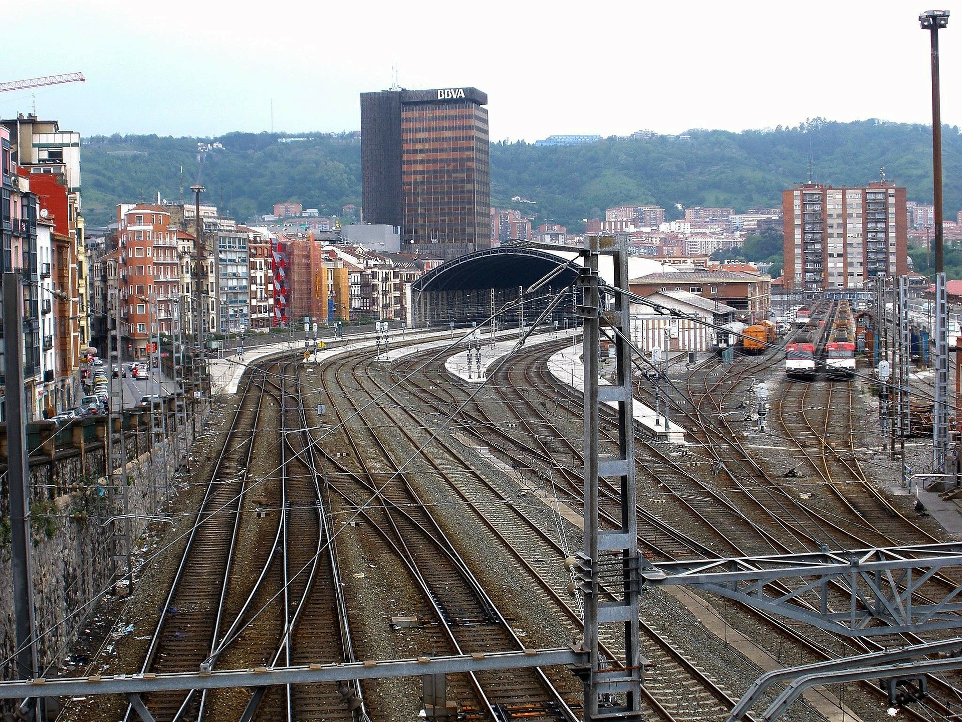 Llegar en tren a Bilbao